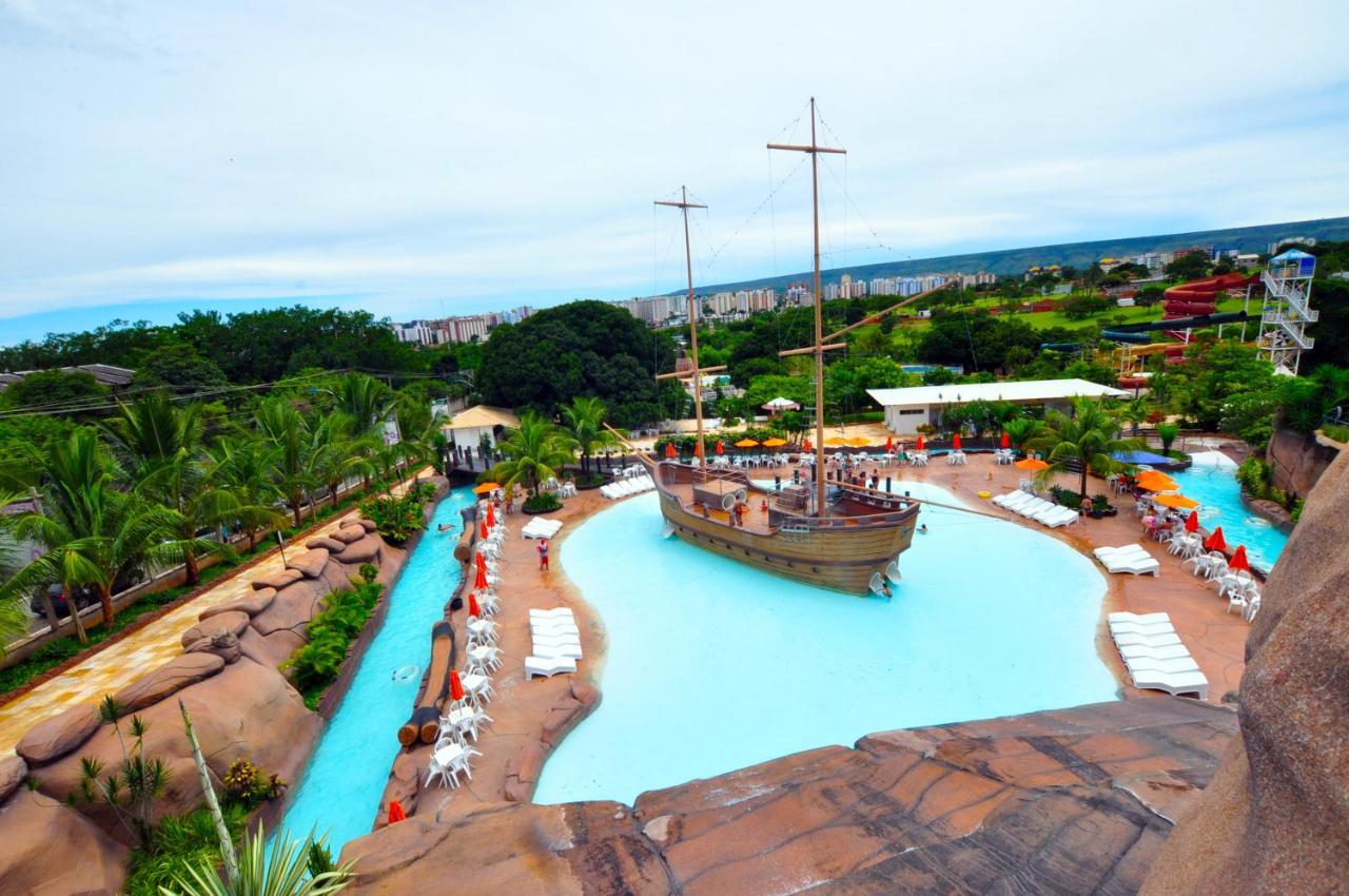 Diroma Resort Com Um Dia No Acqua Park Caldas Novas Exteriér fotografie